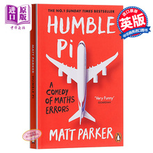 预售 马特·帕克：虚心的圆周率 英文原版 Humble Pi: A Comedy of Maths Errors Matt Parker【中商原版】