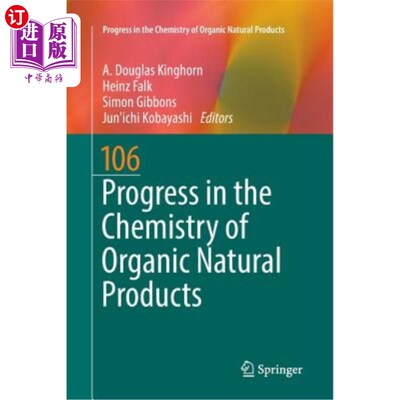 海外直订医药图书Progress in the Chemistry of Organic Natural Products 106 有机天然产物化学研究进展