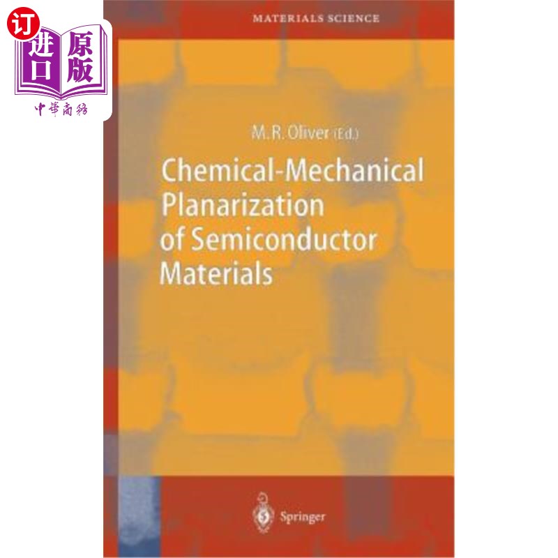 海外直订Chemical-Mechanical Planarization of Semiconductor Materials 半导体材料的化学机械平面化