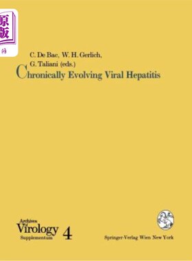海外直订医药图书Chronically Evolving Viral Hepatitis 慢性病毒性肝炎