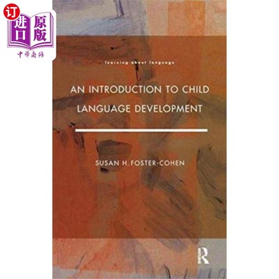 海外直订Introduction to Child Language Development 儿童语言发展导论