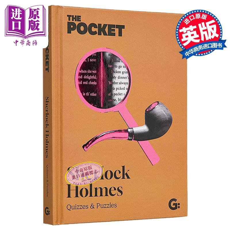 福尔摩斯谜题游戏口袋书 The Pocket Sherlock Holmes Quizzes and Puzzles 英文原版 Gemini【中商原版】