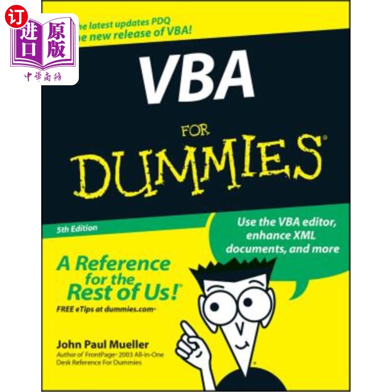 海外直订VBA for Dummies VBA傻瓜