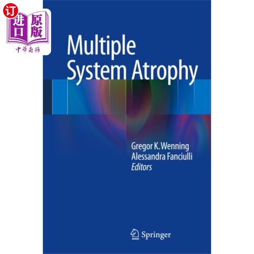 海外直订医药图书Multiple System Atrophy 多系统萎缩