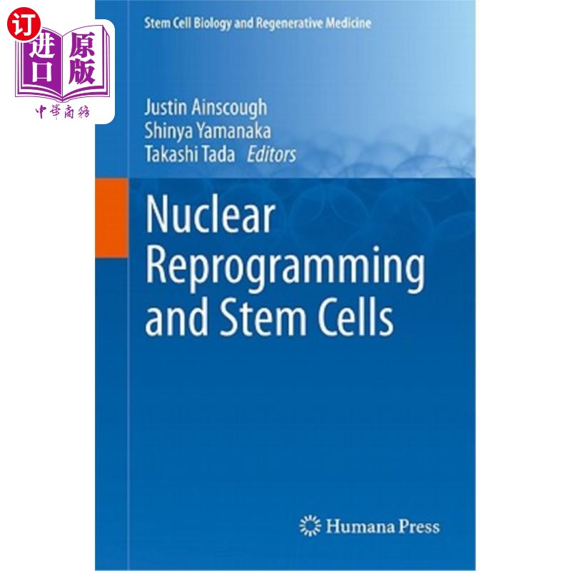海外直订Nuclear Reprogramming and Stem Cells 核重编程与干细胞