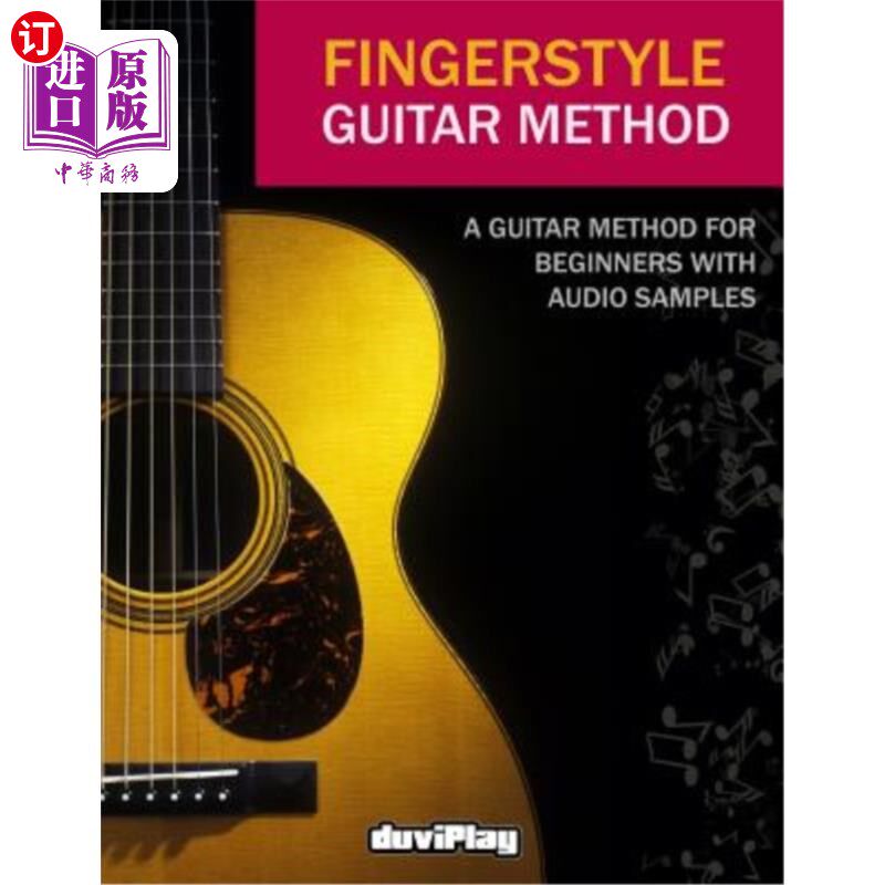 海外直订Fingerstyle Guitar Method 指法吉他法
