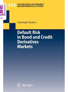 海外直订Default Risk in Bond and Credit Derivatives Markets 债券和信用衍生品市场的违约风险