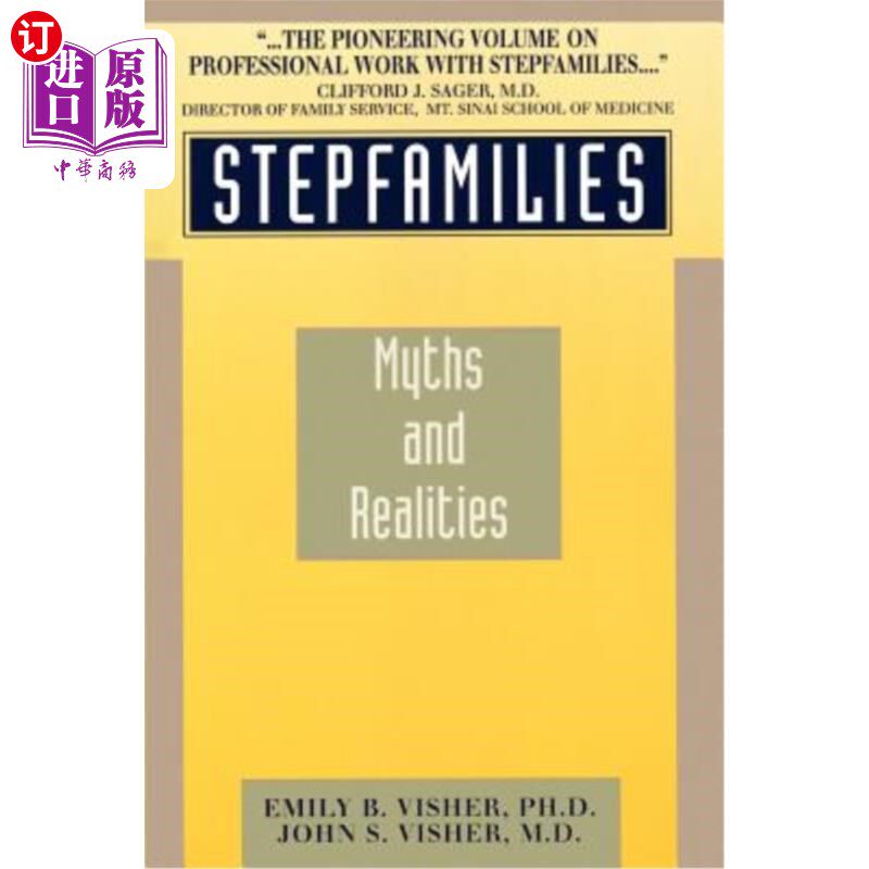 海外直订Stepfamilies: Myths and Realities 继父家庭：神话和现实