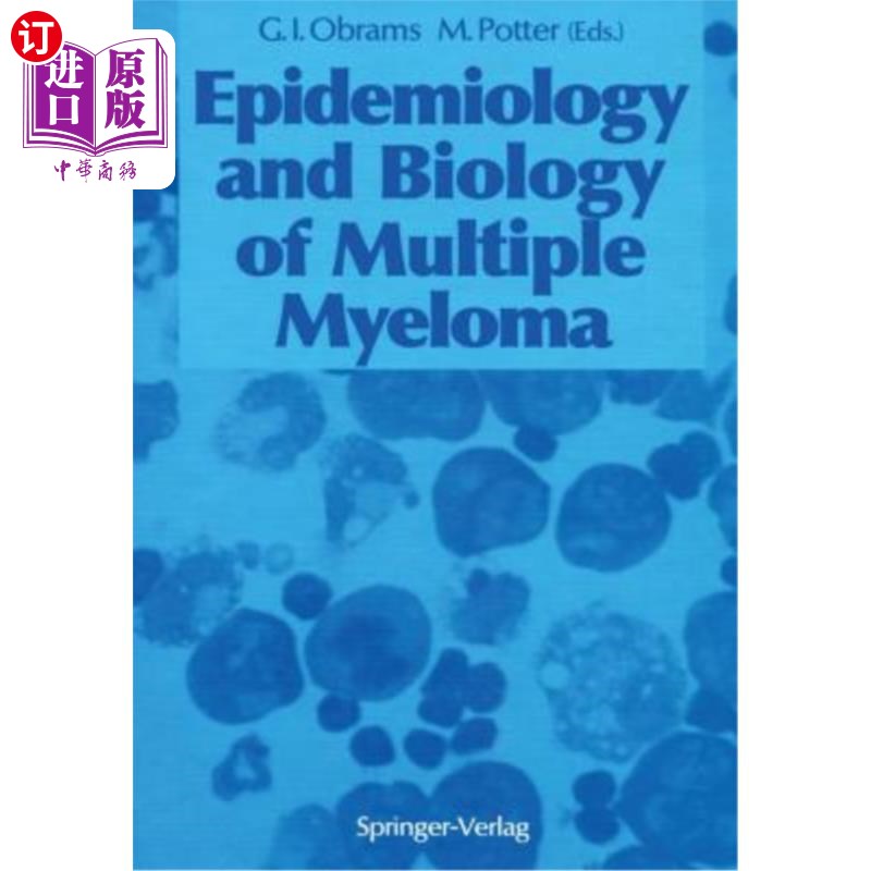 海外直订医药图书Epidemiology and Biology of Multiple Myeloma 多发性骨髓瘤的流行病学和生物学