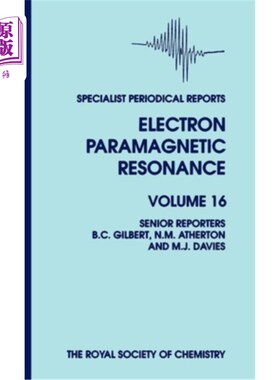 海外直订Electron Paramagnetic Resonance: Volume 16 电子顺磁共振：第16卷