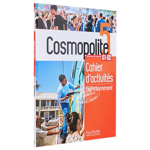 成人法语教材 Cosmopolite 5 学生练习册 音频 法文原版 Cosmopolite Niveau 5 Cahier d activite Mathieu Benoit【中商原版