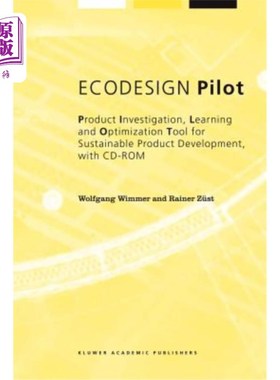 海外直订EcoDesign Pilot: Product Investigation, Learning and Optimization Tool for Susta EcoDesign先