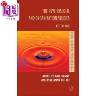 影响 and 工作中 社会心理与组织研究 Work Affect Studies Organization Psychosocial 海外直订The