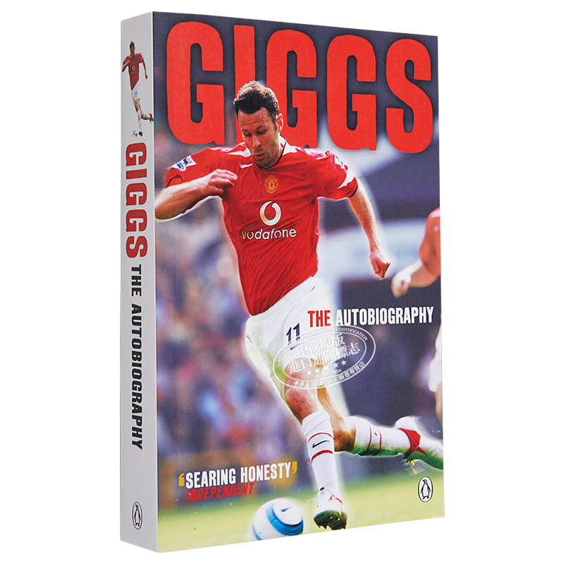 【中商原版】曼联球星吉格斯自传 英文原版 Giggs: The Autobiography 足球 体育 传记