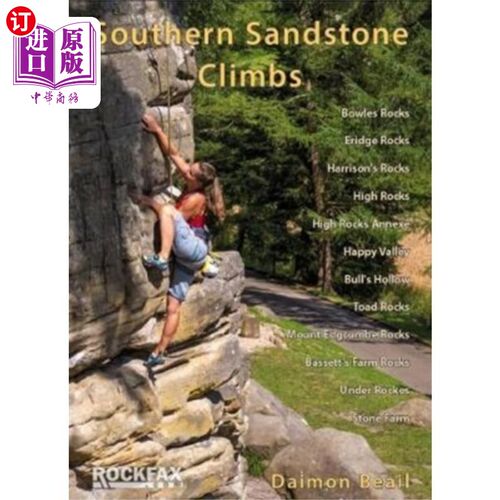海外直订Southern Sandstone Climbs 南部砂岩攀登