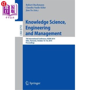 海外直訂Knowledge Engineering Science 7th and International Management Kse 工程和管理：第七 知識科學 Conference