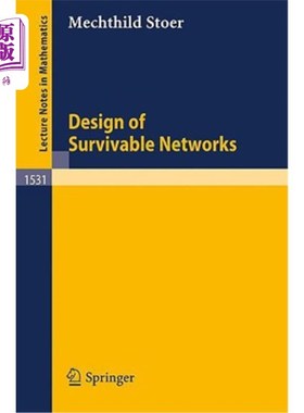 海外直订Design of Survivable Networks 可生存的设计
