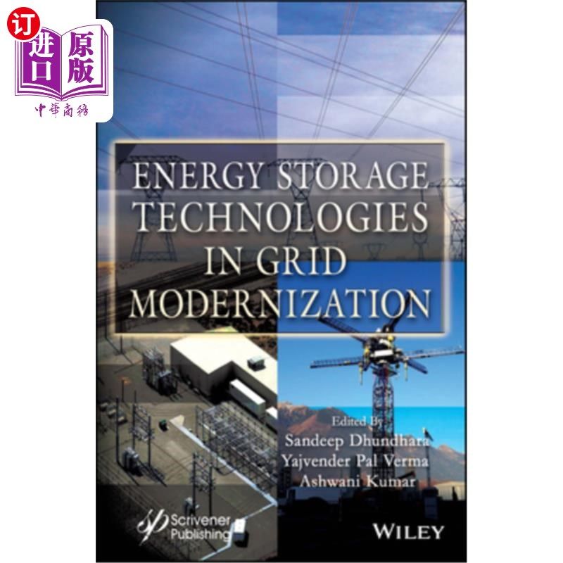 海外直订Energy Storage Technologies in Grid Modernization 电网现代化中的储能技术