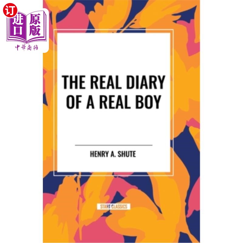 海外直订The Real Diary of a Real Boy 《一个真实男孩的真实日记》