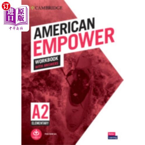海外直订American Empower Elementary/A2 Workbook with Ans... 美国授权初级/A2练习册的答案