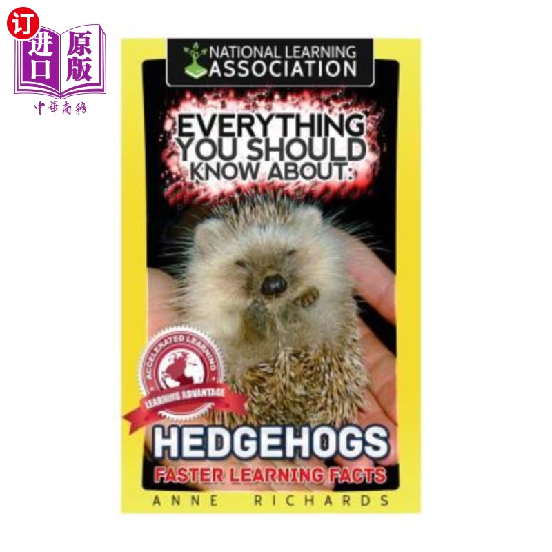 海外直订Everything You Should Know About: Hedgehogs 你应该知道的一切:刺猬