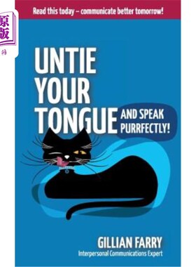 海外直订Untie Your Tongue and Speak Purrfectly! 放松你的舌头，说得完美!