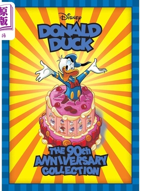 华特迪士尼唐老鸭 90周年纪念系列 Walt Disneys Donald Duck The 90th Anniversary 英文原版 Carl Barks【中商原版】