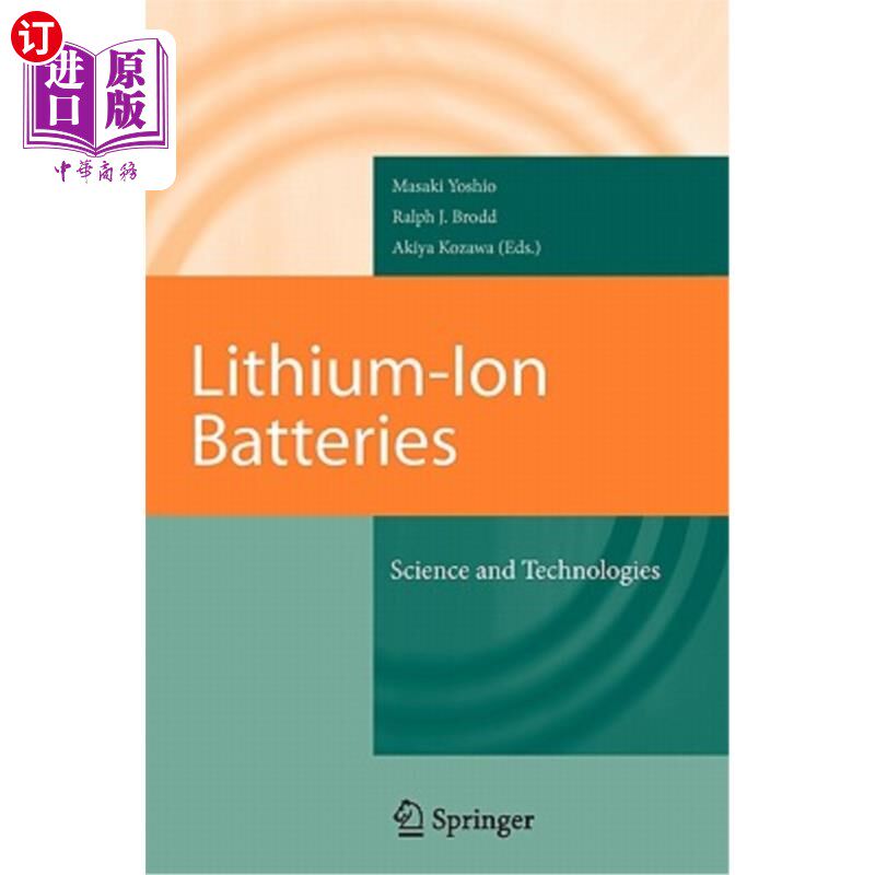 海外直订Lithium-Ion Batteries: Science and Technologies 锂离子电池:科学与技术