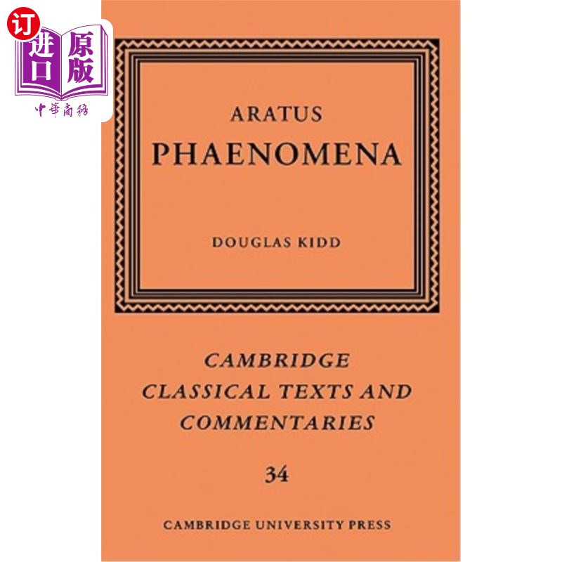 海外直订Aratus: Phaenomena 阿拉图斯:法诺门