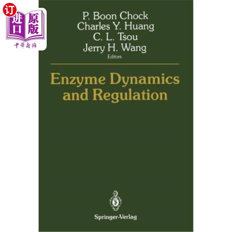 海外直订Enzyme Dynamics and Regulation 酶动力学与调控