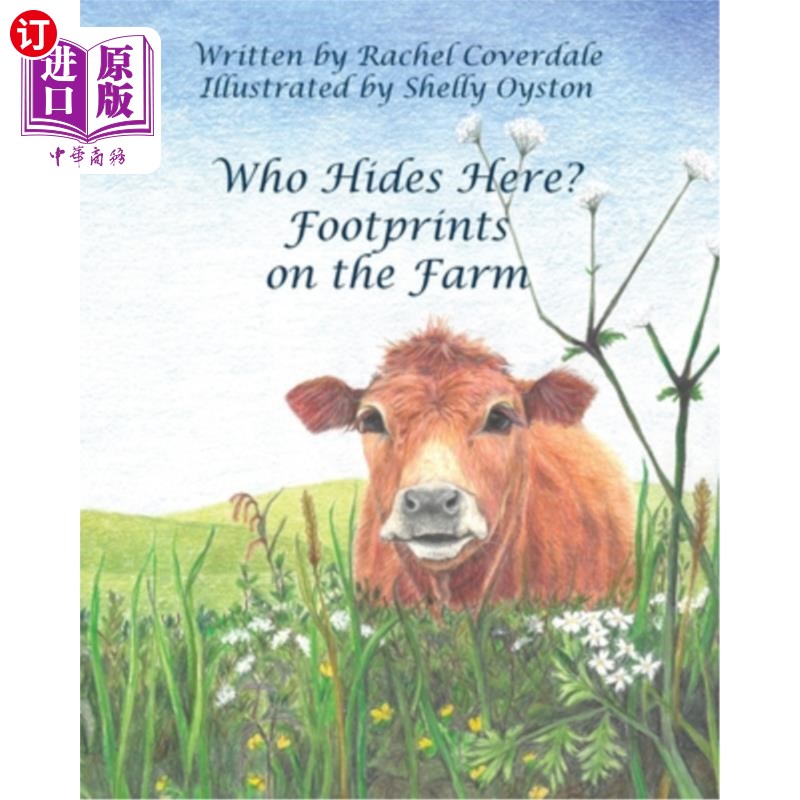 海外直订Who Hides Here?: Footprints on the Farm 谁躲在这里？：农场上的脚印