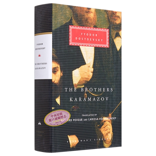 陀思妥耶夫斯基 卡拉马佐夫兄弟 英文原版 Everyman s Library Classics The Brothers Karamazov Fyodor Dostoevsky【中商原