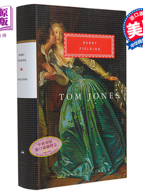 现货 亨利 菲尔丁 汤姆 琼斯 Everymans Library Classics Tom Jones 英文原版 Henry Fielding 戏剧性的人生 追爱【中商原版】