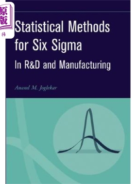 现货 食品工业统计过程控制 工程师与管理人员用规程 Statistical Methods for Six SIGMA In R&d and Manufactur