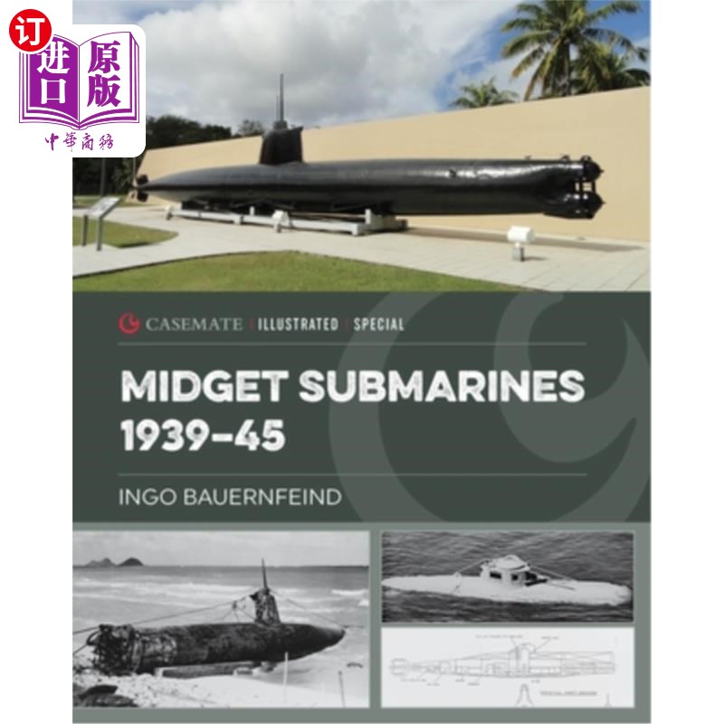 海外直订Midget Submarines 1939-45 1939- 1945年的小型潜艇