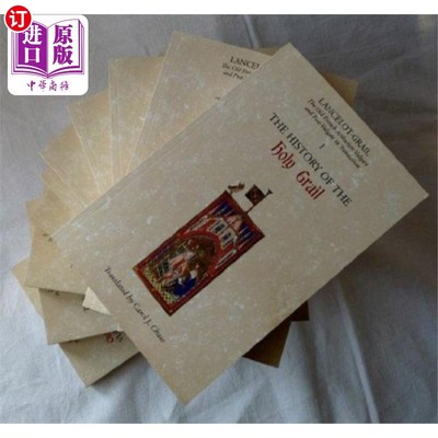 海外直订Lancelot-Grail [10 Volume Set] 兰斯洛特-圣杯[10卷集]