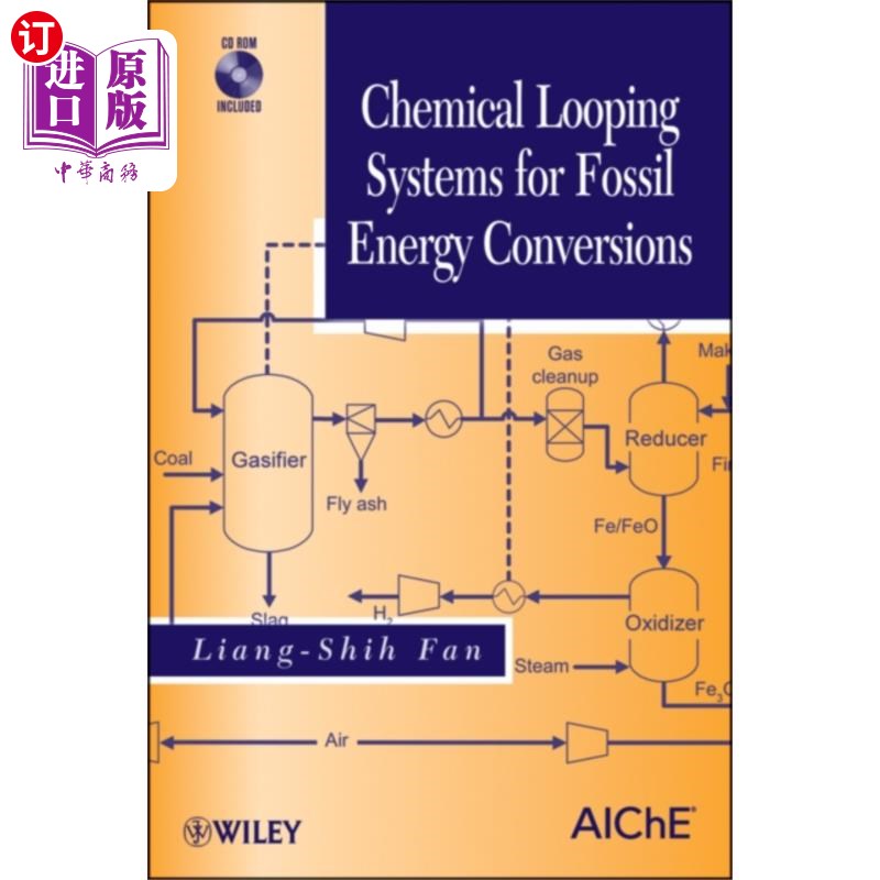 海外直订Chemical Looping Systems for Fossil Energy Conve... 化石能源转换化学回路系统