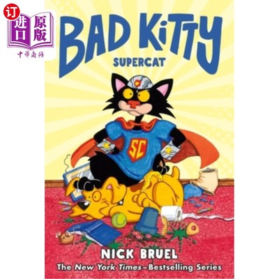 海外直订Bad Kitty: Supercat (Graphic Novel) 坏猫:超级猫(漫画小说)