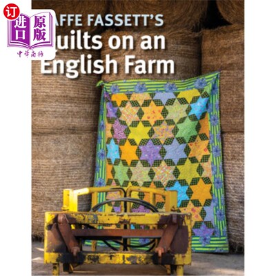 海外直订Kaffe Fassett's Quilts on an English Farm 卡夫·法塞特在英国农场的被子