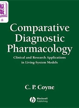 现货 比较诊断药理学 生命系统模型的临床与研究应用 Comparative Diagnostic Pharmacology 英文原版 C Coyne【中商原版】