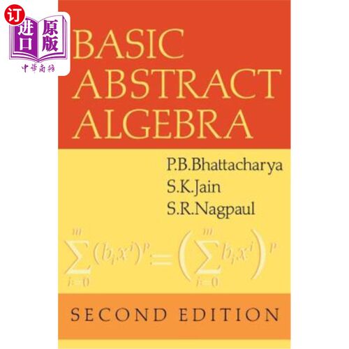 海外直订Basic Abstract Algebra 基础抽象代数