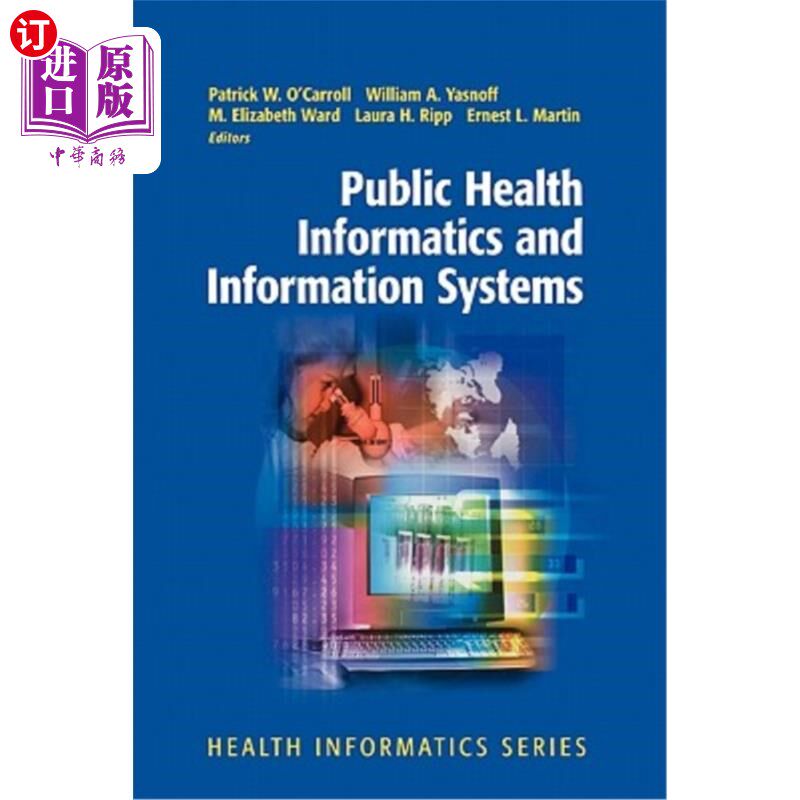 海外直订医药图书Public Health Informatics and Information Systems 公共卫生信息学和信息系统