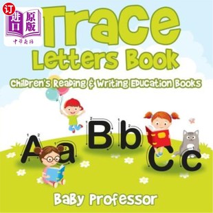 海外直订Trace Letters Book: Children's Reading & Writing Education Books 痕迹书信:儿童读写教育书籍