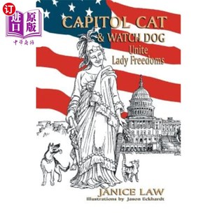 Watch Dog Unite 海外直订Capitol Freedoms Lady 国会猫和看门狗团结女士自由 Cat