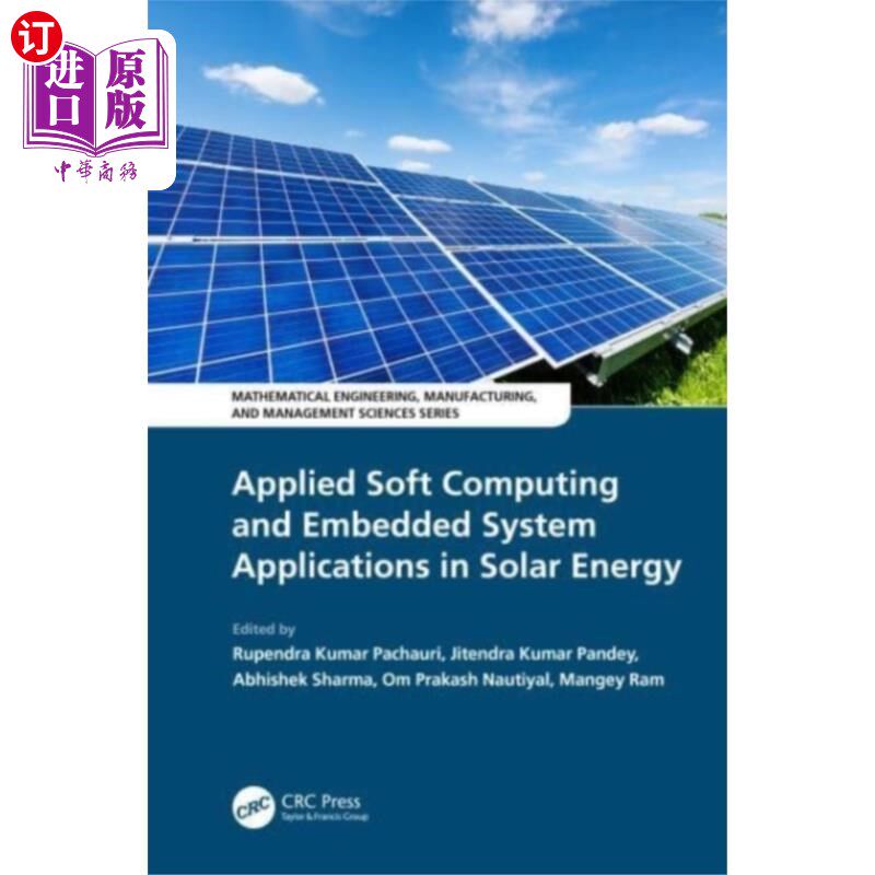 海外直订Applied Soft Computing and Embedded System Appli... 应用软计算及嵌入式系统在太阳能中的应用
