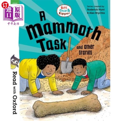 海外直订Read with Oxford: Stage 4: Biff, Chip and Kipper... 与牛津一起阅读:第四阶段:毕夫，Chip和Kipper:一个巨大的任
