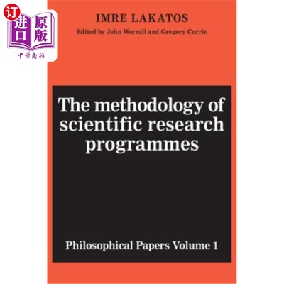 海外直订The Methodology of Scientific Research Programmes 科研计划的方法论