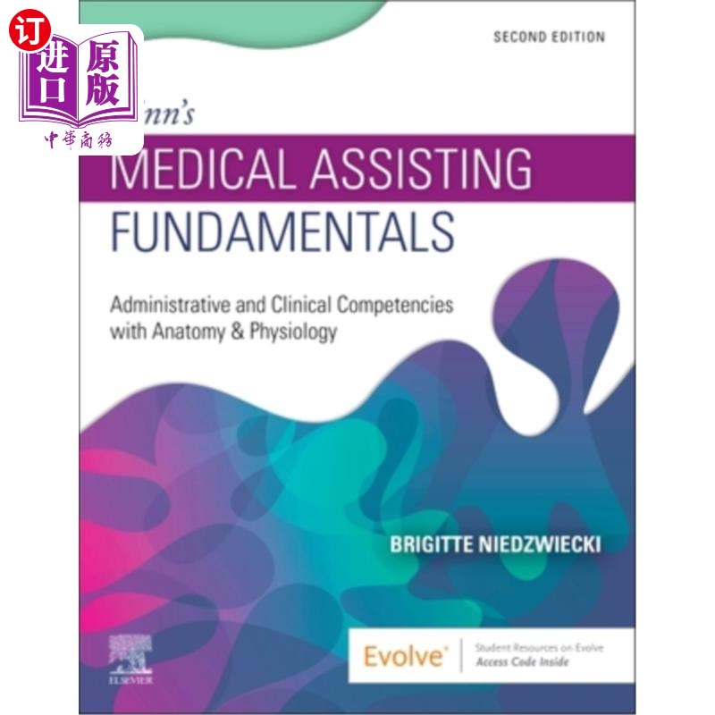 海外直订医药图书Kinn's Medical Assisting Fundamentals: Administrative and Clinical Competencies  Kinn的医疗辅助基础