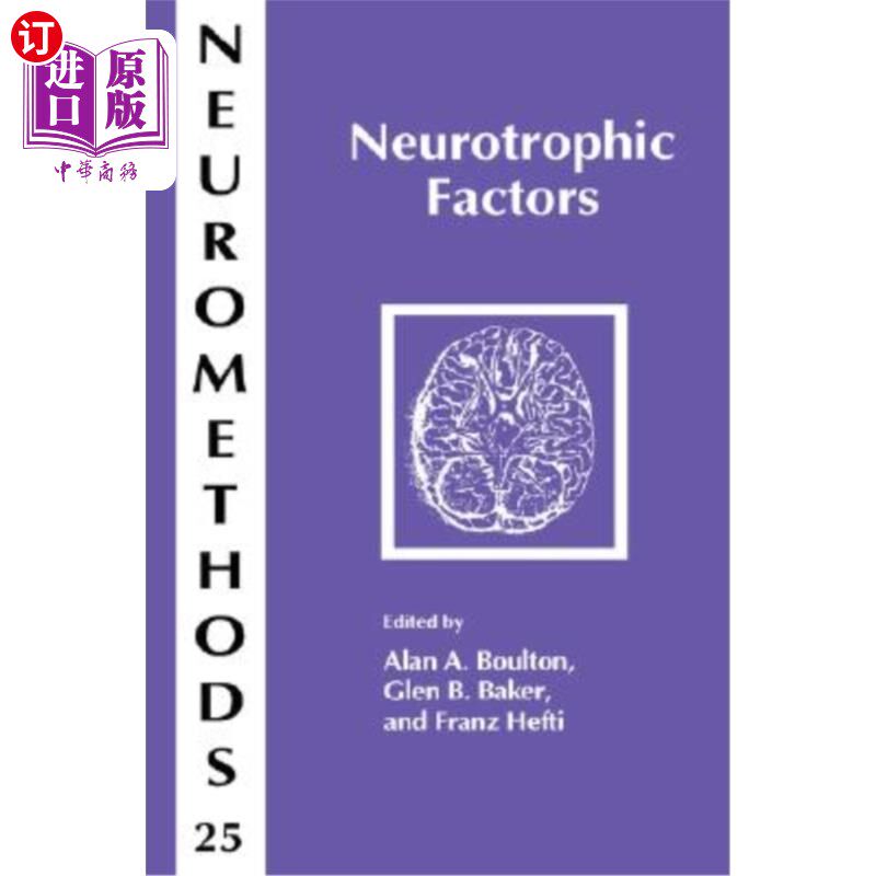 海外直订医药图书Neurotrophic Factors 神经营养因子