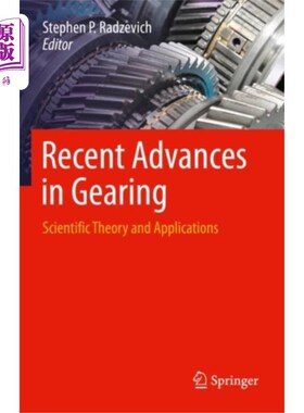 海外直订Recent Advances in Gearing 齿轮传动的最新进展